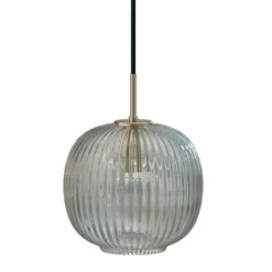 Vibra taklampe 18 cm, smoke