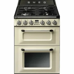 Victoria Gasskomfyr med 2 Ovner 60 cm, Creme