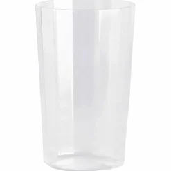 Vinklet glass 4 stk (medium), klart