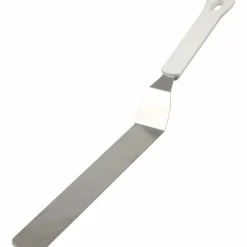 Vinklet palettkniv 35 cm, hvit