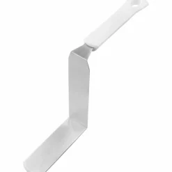 Vinklet palettkniv ekstra høy 23 cm, hvit