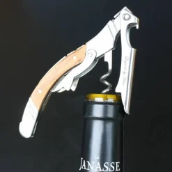 Vinåpner i gaveeske, oliventre