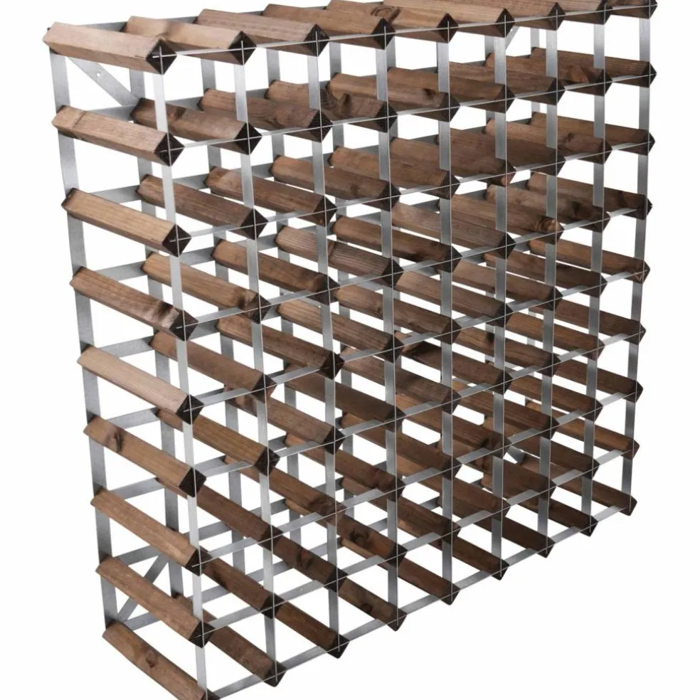 Vinstaitv Påbyggingsbart 72 Flasker Light Oak