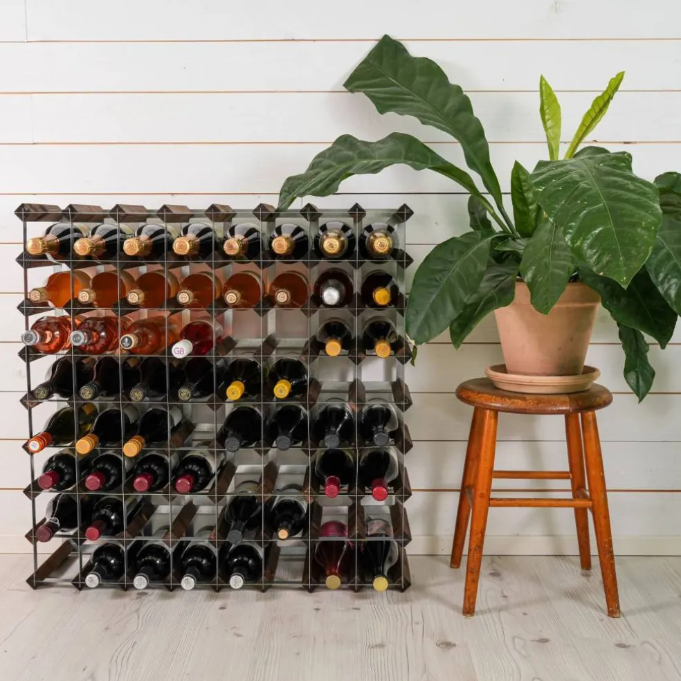 Vinstaitv Påbyggingsbart 72 Flasker Light Oak