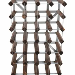 Vinstativ Påbyggingsbart 30 Flasker Black Ash