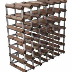 Vinstativ Påbyggingsbart 42 Flasker Dark Oak