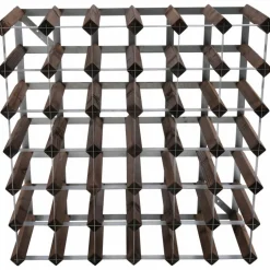 Vinstativ Påbyggingsbart 42 Flasker Dark Oak