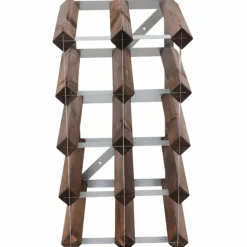 Vinstativ Påbyggingsbart 12 flasker Dark Oak