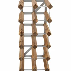 Vinstativ Påbyggingsbart 15 flasker Light Oak