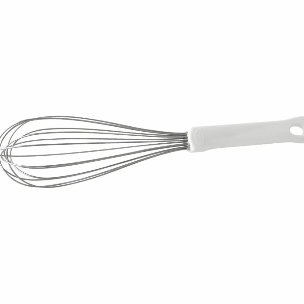 Visp 25 cm, hvit
