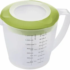 Vispebolle med lokk, limegrønn