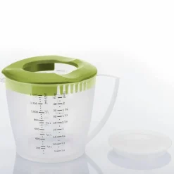 Vispebolle med lokk, limegrønn