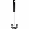 Visp med Nylonspiral Svart 25 cm