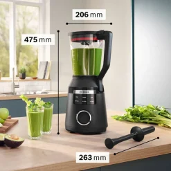 VitaPower Serie 6 MMB6654B blender, 2 l, svart