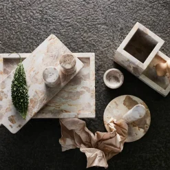 Vita saltskål, seashell