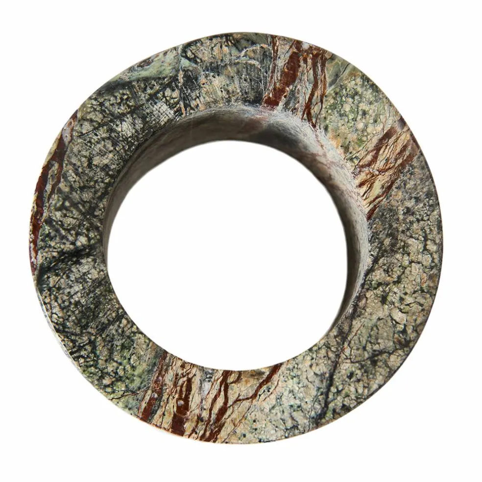 Vita serviettring 4-pakning, seagrass