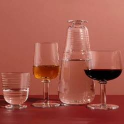 Viva glass på fot 30 cm.