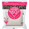 V60 Papirfilter 1-4 kopper 100 stk