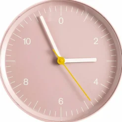 Wall Clock veggklokke, rosa