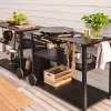 58WG stekehellesett gass, svart