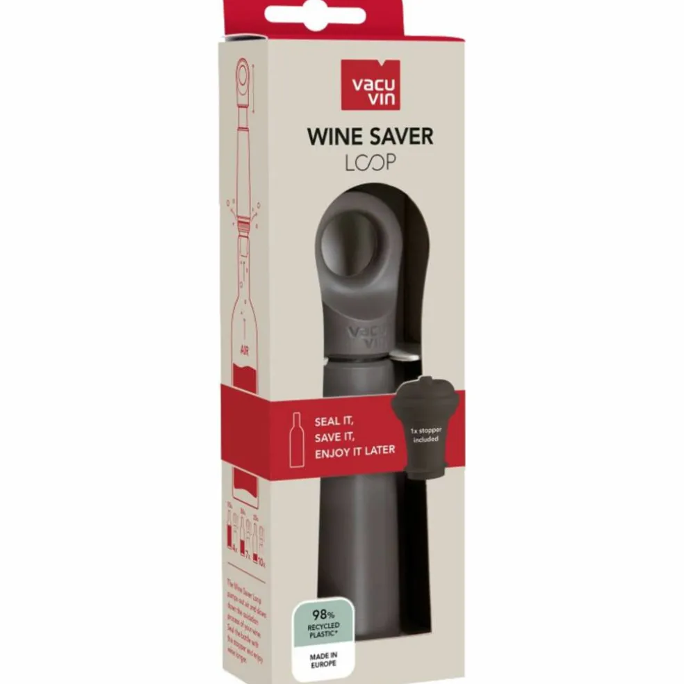 Wine Saver Loop vinpumpe, sand