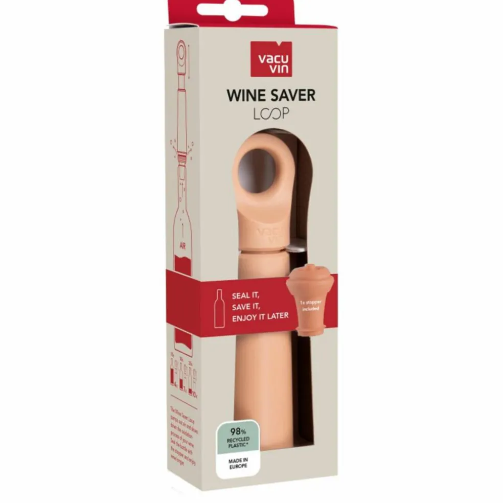 Wine Saver Loop vinpumpe, sand