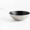 Wok 28 cm, rustfritt stål