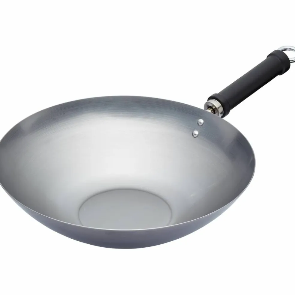 Wokpanne 30 cm, grå