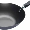 Wokpanne 30 cm, svart