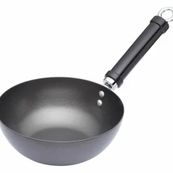 Wokpanne 30 cm, svart