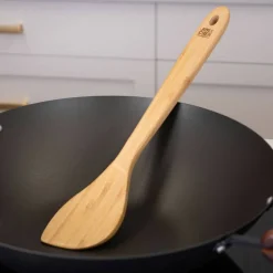 Wokspatel 39 cm, polert bambus