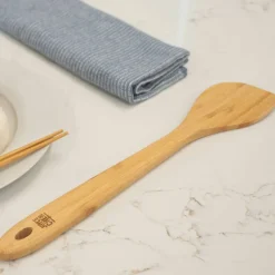 Wokspatel 39 cm, polert bambus