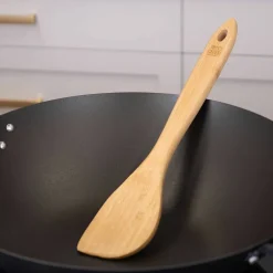 Wokspatel 39 cm, polert bambus
