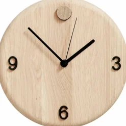 Wood Time Klokke 22 cm Eik Oak