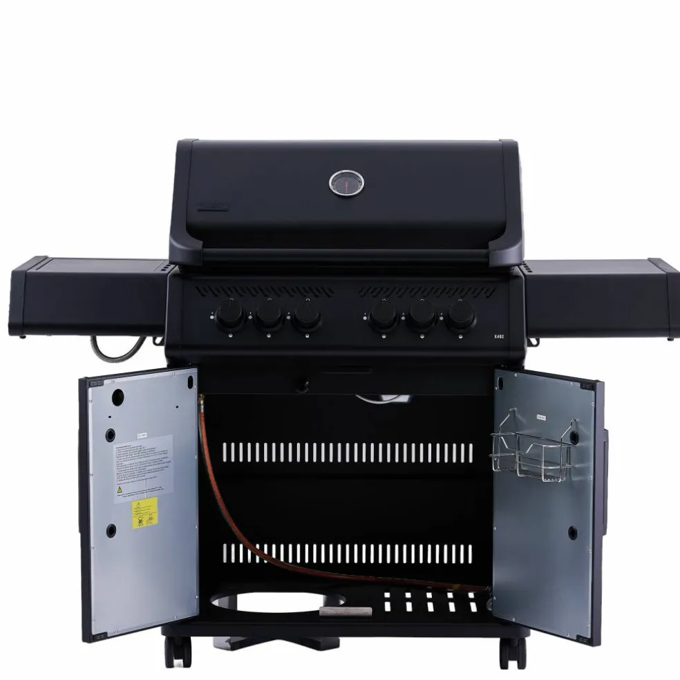 X402 gassgrill, svart