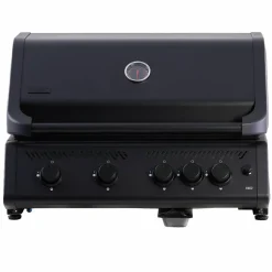 X402 innbyggingsgrill, svart