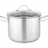 XL Gryte med glasslokk, 15 liter
