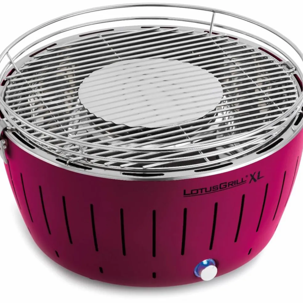 XL Røykfri kullgrill Rød