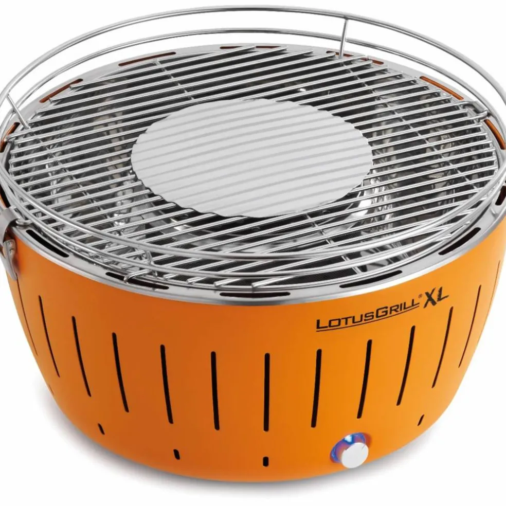 XL Røykfri kullgrill Rød