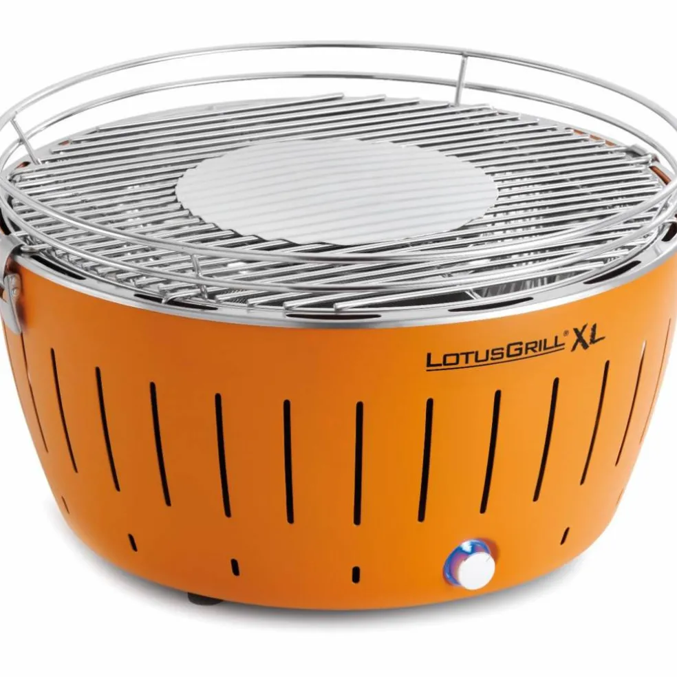 XL Røykfri kullgrill Rød