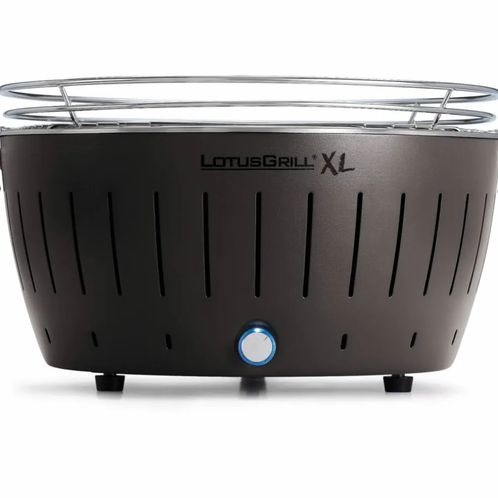 XL Røykfri kullgrill Rød