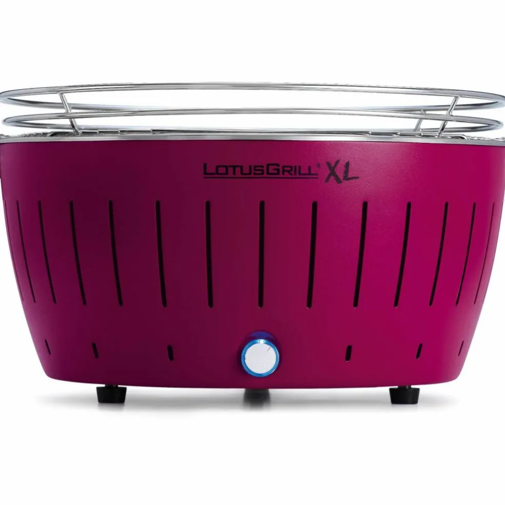 XL Røykfri kullgrill Rød