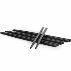 Yaki spisepinner 4-pakning, svart