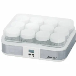 Yoghurtmaskin med 12 glass