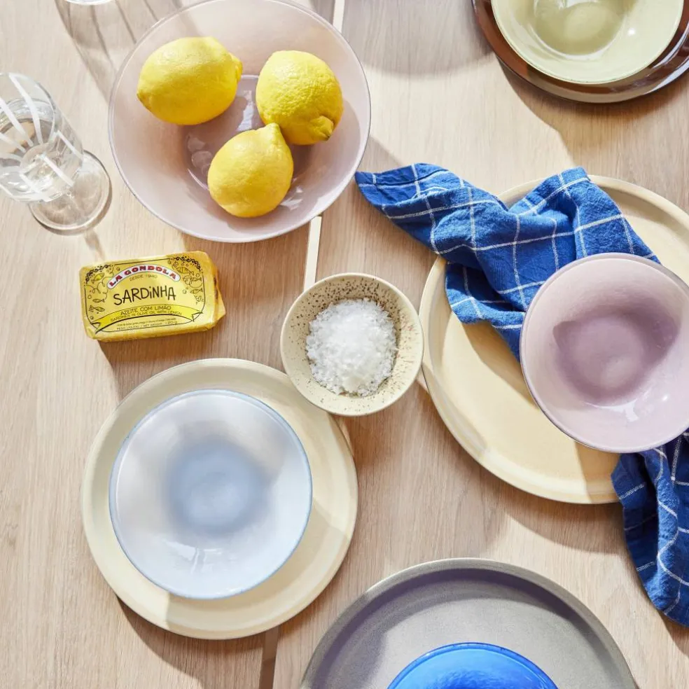 Yuka lunsjtallerken 2-pack, butter